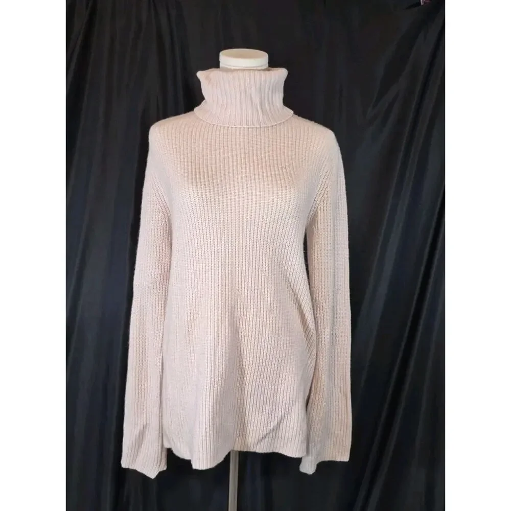 New w/Tag A.L.C. Alexander Lace Up Back Wool Cashmere *IN Light Pink* Sweater XS